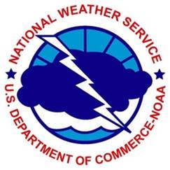 National Weather Service U.S. Dept of Commerce-NOAA logo