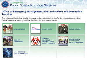 Population Protection websites designed for Cuyahoga County