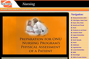 still title page of the preparation guide for the physical assessment of a patient