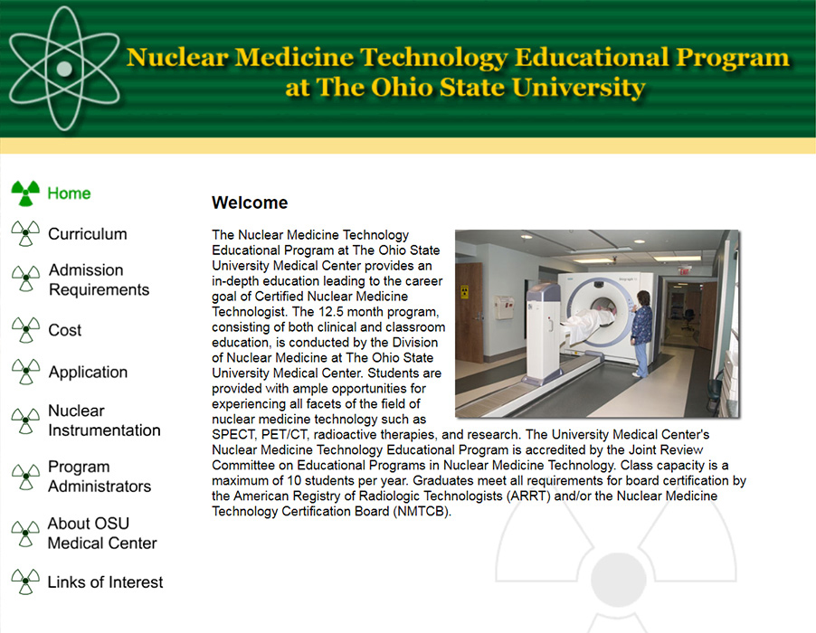 OSU Department of Radiology's Nuclear Medicine